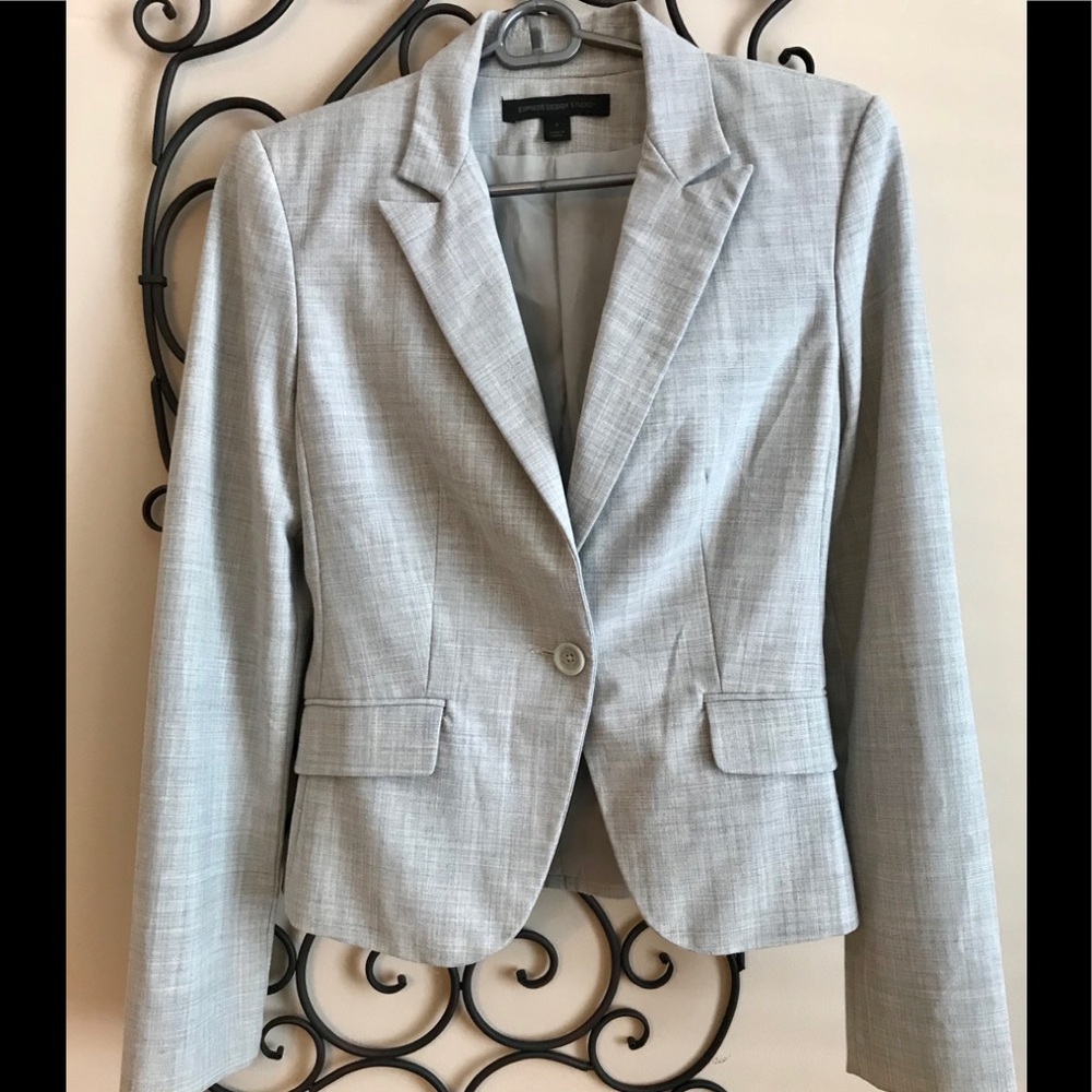 Express Slate Blazer -Size 4